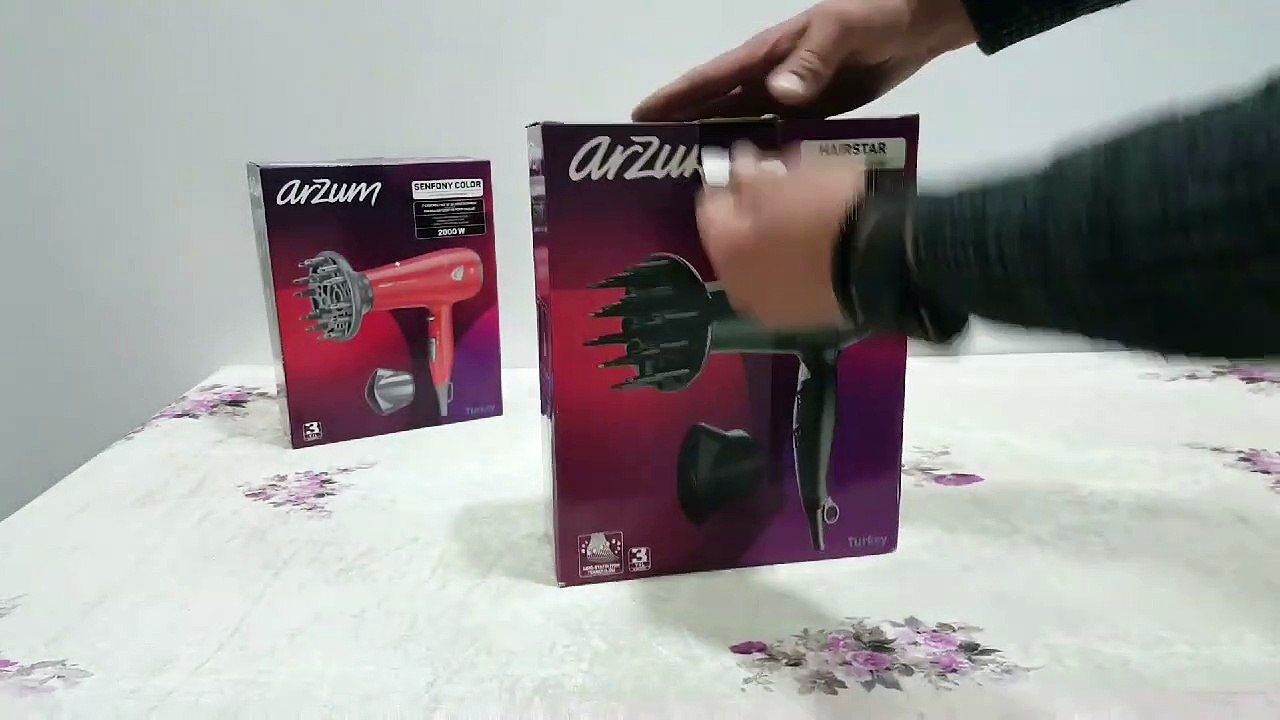 Arzum haırstar saç kurutma fön makinesi(720P_HD)