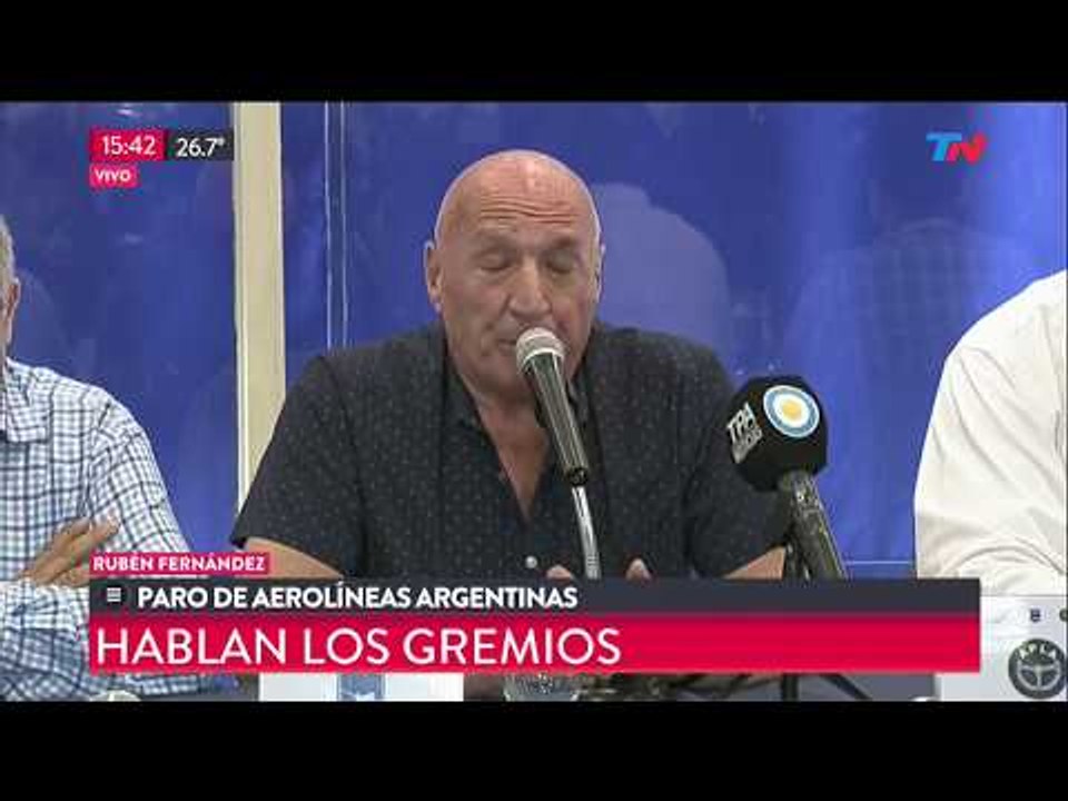 Paro de aerolíneas: Hablaron los gremios