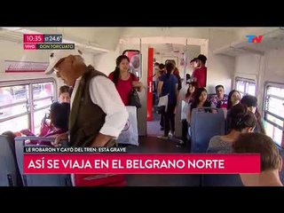 Así se viaja en el tren del que tiraron a brenda