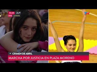 Crimen de Abril: Marcha por justicia en La Plata