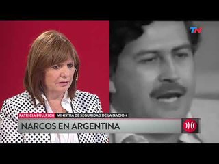 Bullrich: "Argentina era un paraíso para el narcotráfico"