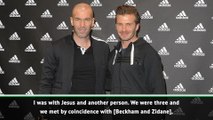 Seeing Zidane and Beckham was a coincidence - Pochettino