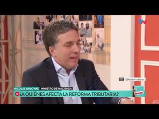 Nicolás Dujovne: "Bajar los impuestos y estabilizar la deuda"