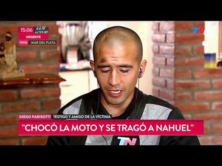 Habló un testigo y amigo de la victima atropellada por militar borracho