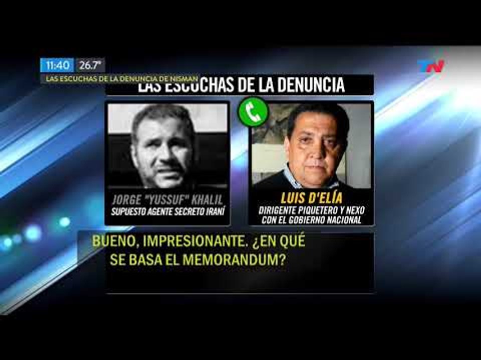 Causa AMIA: Las escuchas de la denuncia