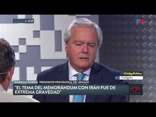 Pinedo sobre Cristina: "No va a haber persecución política"