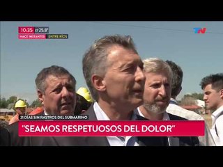Macri habló sobre el ARA San Juan