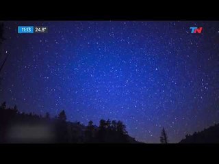 No te pierdas la lluvia de estrellas en TN