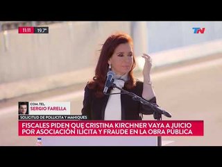 Cristina a juicio por fraude en la obra pública