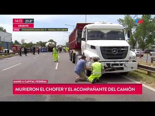 960785 el camion de panamericana no exploto se incendio