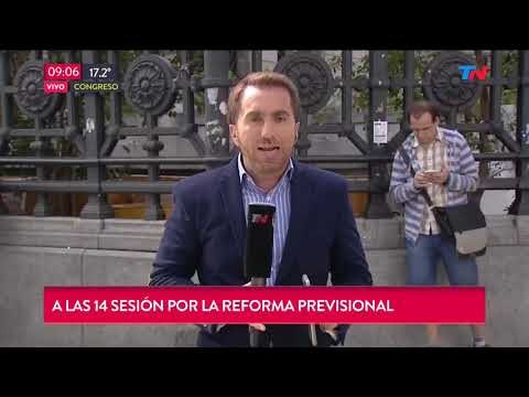 Congreso a las 14hs sesión por la reforma previsional