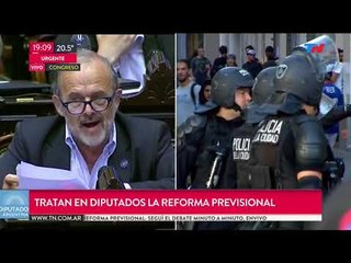 Reforma previsional: Se esperan 9 horas de debate