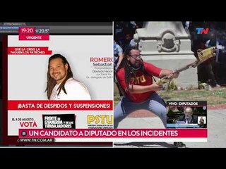 El precandidato que disparó un arma tumbera durante los incidentes en el Congreso