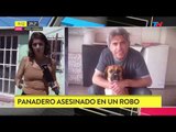 Panadero asesinado en intento de robo