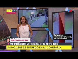 Nene atropellado por motochorros: 2 detenidos