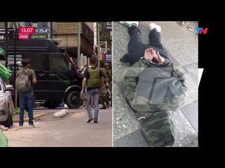 Toma de rehenes en Quilmes: Se entregó el delincuente