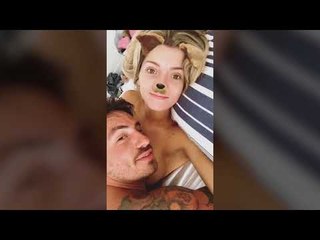 Fede Bal y Laurita Fernández hicieron una "story" de Instagram desnudos