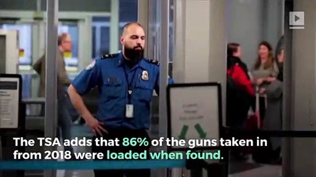 TSA Confiscates Record Number of Firearms in 2018