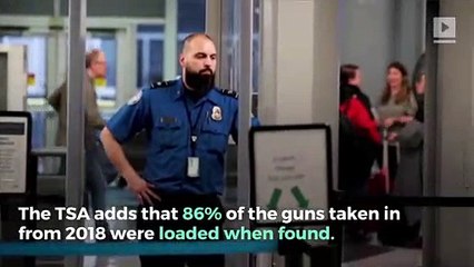 TSA Confiscates Record Number of Firearms in 2018