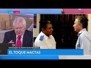 El toque Mactas: Chocobar y el punto de no retorno