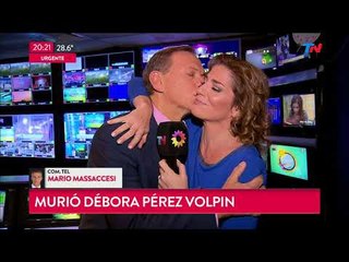 Marcelo Massaccesi recordó la última vez que estuvo Débora