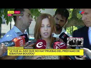 Declaró agustina Kämpfer por lavado de dinero