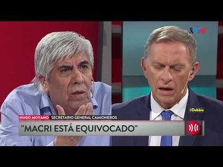 Moyano: "Por como funciona este gobierno, parece que se quiere ir"