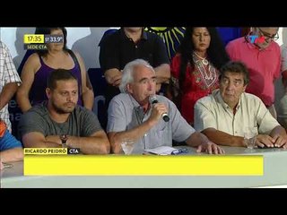 La CTA anunció paro y movilización para el jueves 15 de febrero