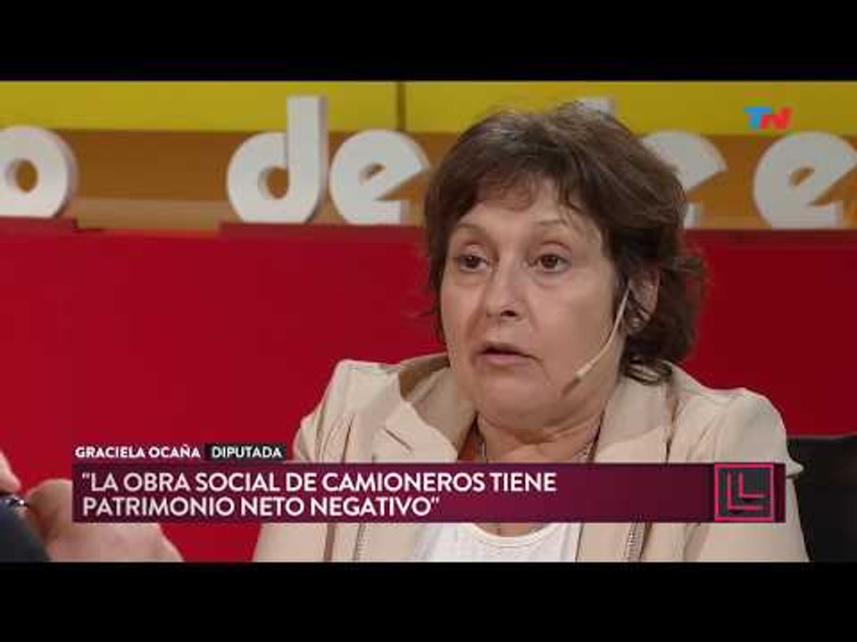 Ocaña: "La obra social de camioneros esta en bancarrota"