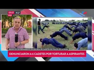 Denunciaron a 6 cadetes por torturar a aspirantes