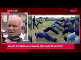 Macri recibió a la familia del cadete muerto