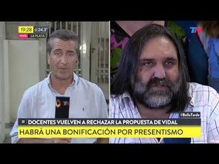 Docentes vuelven a rechazar la oferta Ve vidal