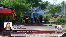 Maestros de la CNTE reservan su derecho a declarar por bloqueo en Michoacan