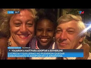 Somos Familia: Viajaron a Haití para adoptar a Estherline