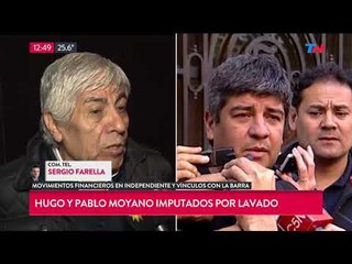 Hugo y Pablo Moyano imputados por lavado de dinero