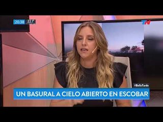 Los vecinos de Escobar denuncian quemas ilegales de basura en "Bella tarde"