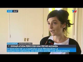 5ta edición de campaña de ayuda y dinero entre los argentinos
