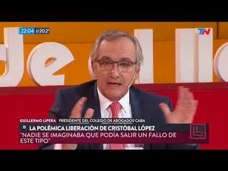 La polémica liberación de Cristóbal López