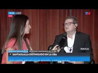 Gustavo Santaolalla distinguido en la UBA