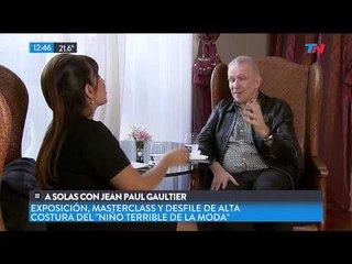 A solas con Jean Paul Gaultier