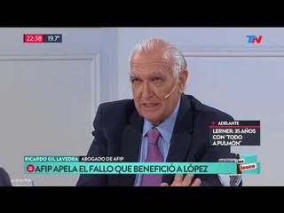 Gil Lavedra y las claves del caso Cristóbal López