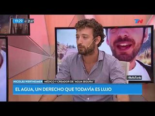Nicolás Wartheimer: El médico creador de "Agua segura"