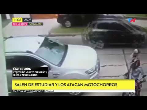 Asaltados por motochorros a la salida del colegio