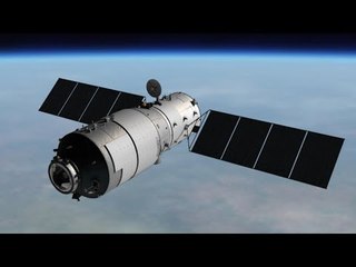 Estación espacial fuera de control cerca de caer en la Tierra