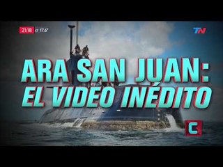 ARA San Juan: El video de su última misión