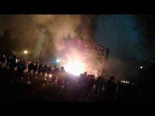 Descontrol total en el show suspendido de "Pity" Álvarez