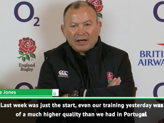 Victory over Ireland was 'just the start' - Jones