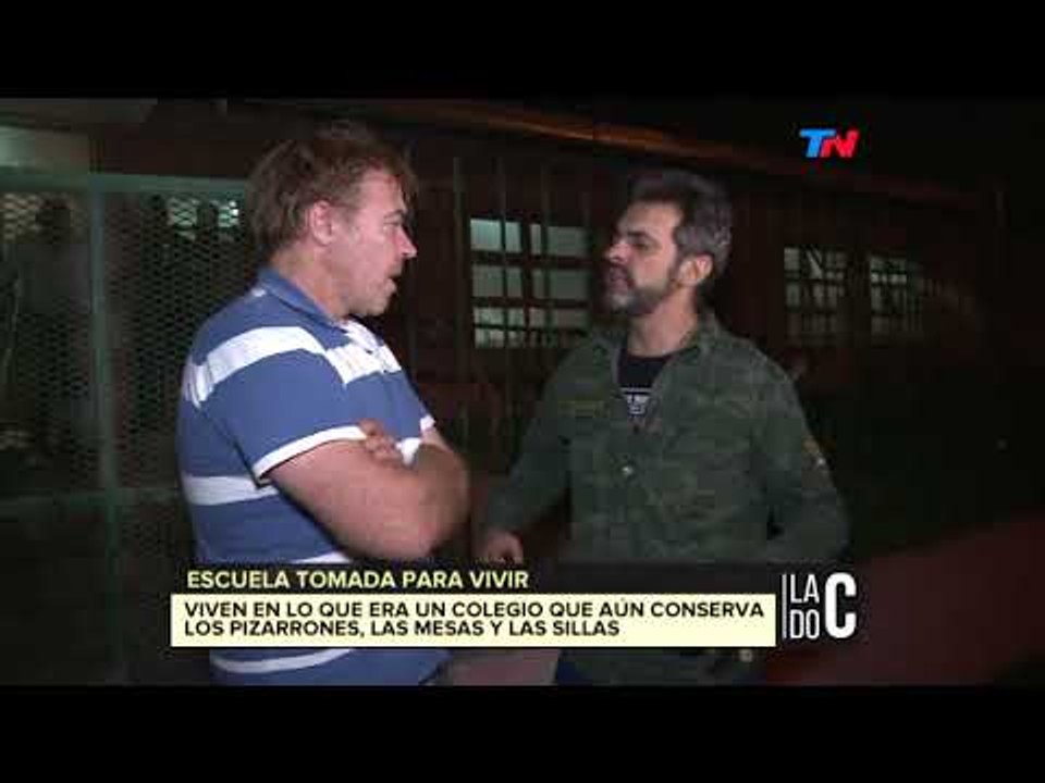 Escuela tomada para vivir
