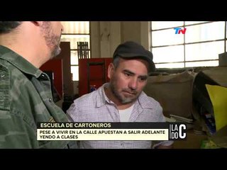 Escuela de cartoneros