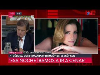 Habló la pareja de Débrora Pérez en la Legislatura Porteña